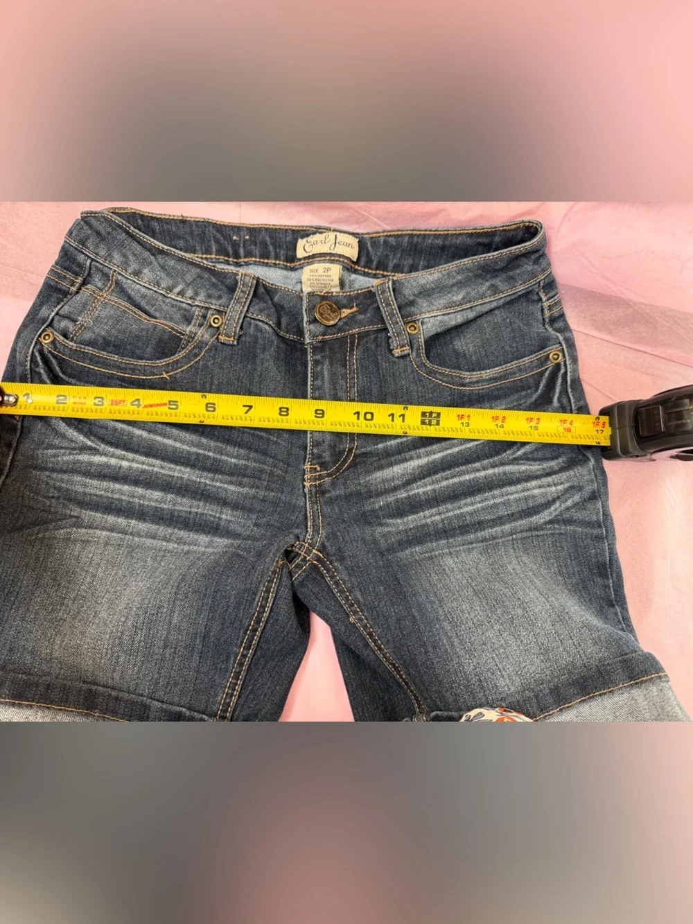 Earl Jean Shorts Women’s Sz 2P Denim Summer Shorts